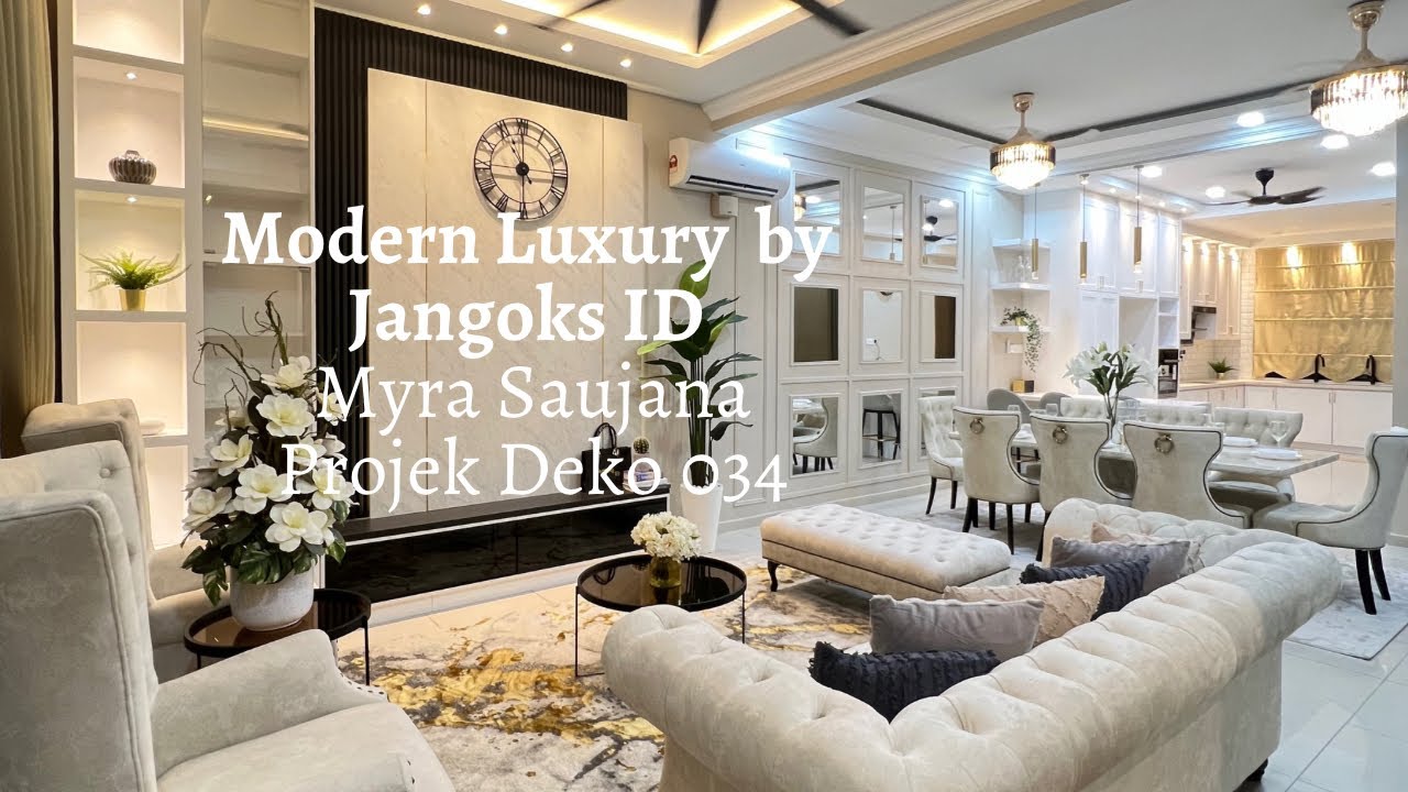 Projek Dekorasi 034: Modern Luxury by Jangoks ID