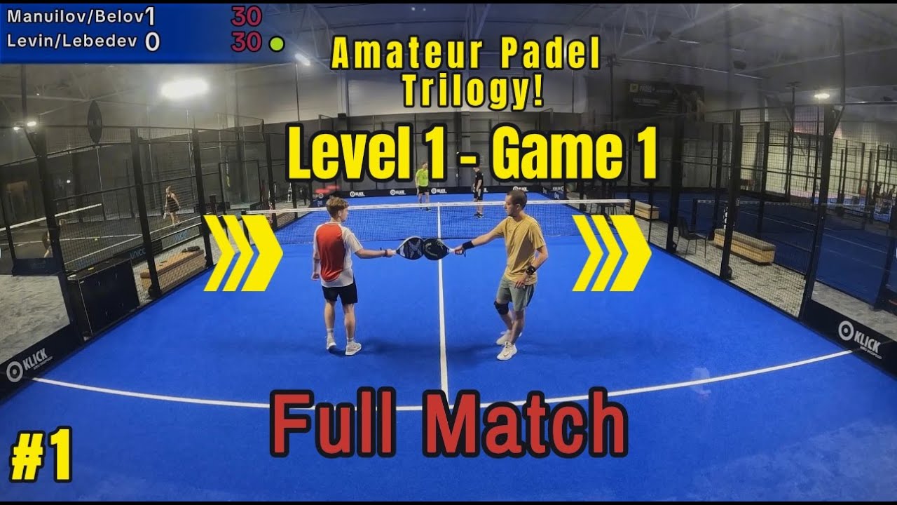 Watch Beginner Padel Players Face Off | Full Game