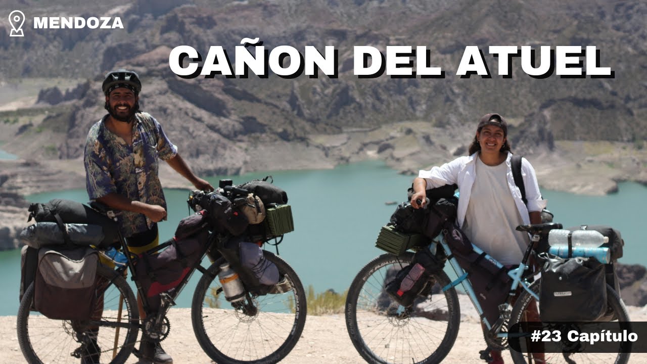 #23 ABANDONAMOS LA RUTA 40 PARA PEDALEAR EL CAÑON DEL ATUEL | PARAÍSO DE PIEDRAS 😍🚵‍♀️🚵‍♂️