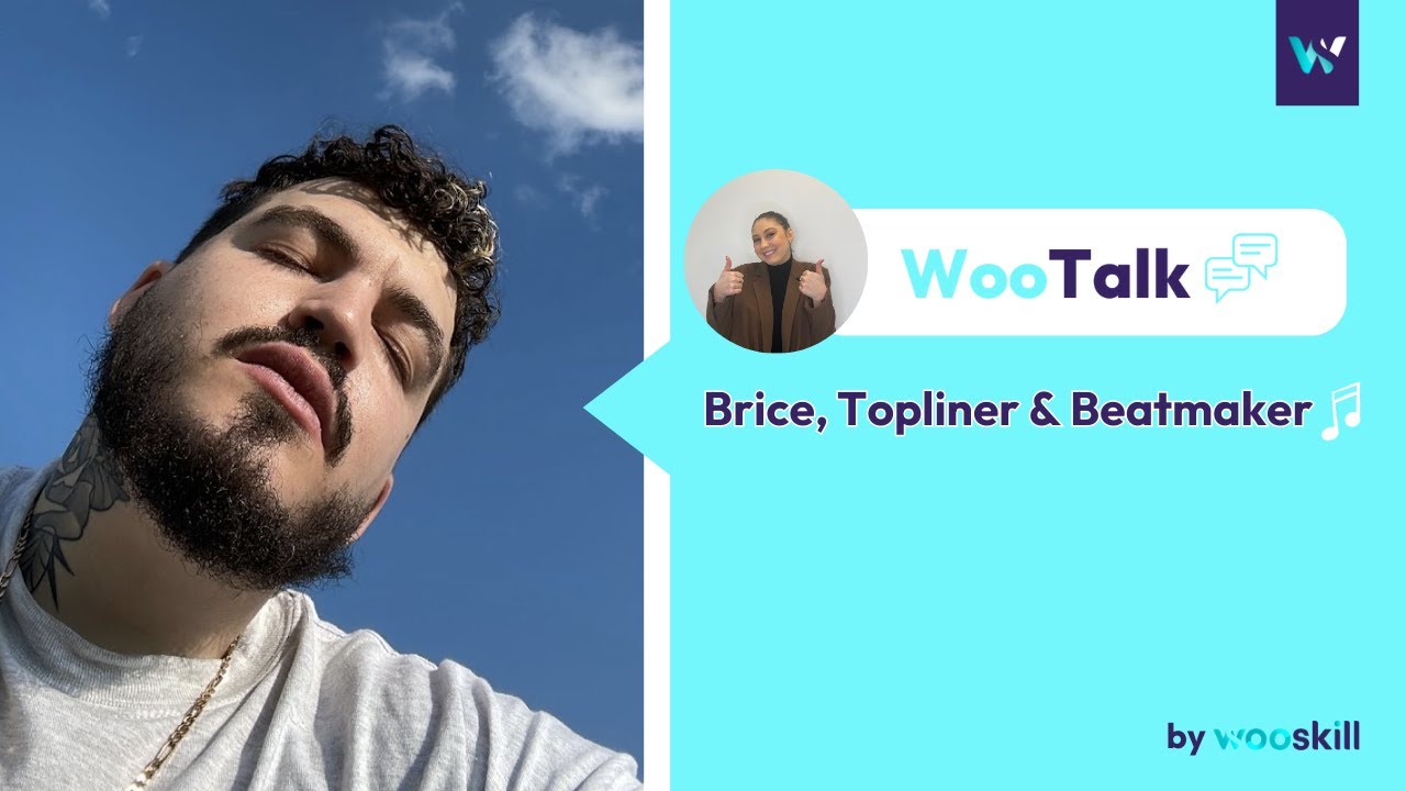Woo Talk - Brice, Topliner & beatmaker 🎧