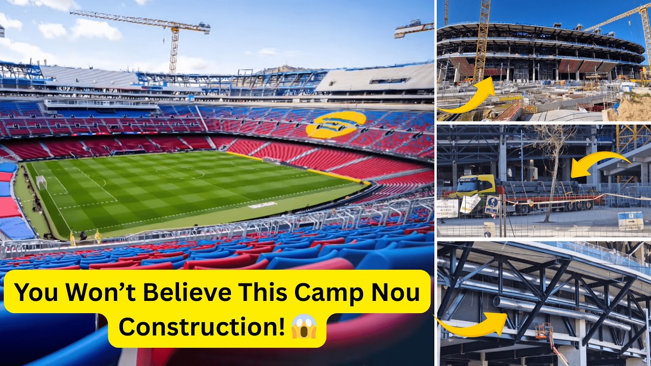 Unbelievable Changes Inside Camp Nou 😲 | Stadium Rising Faster Than Expected! 🔥