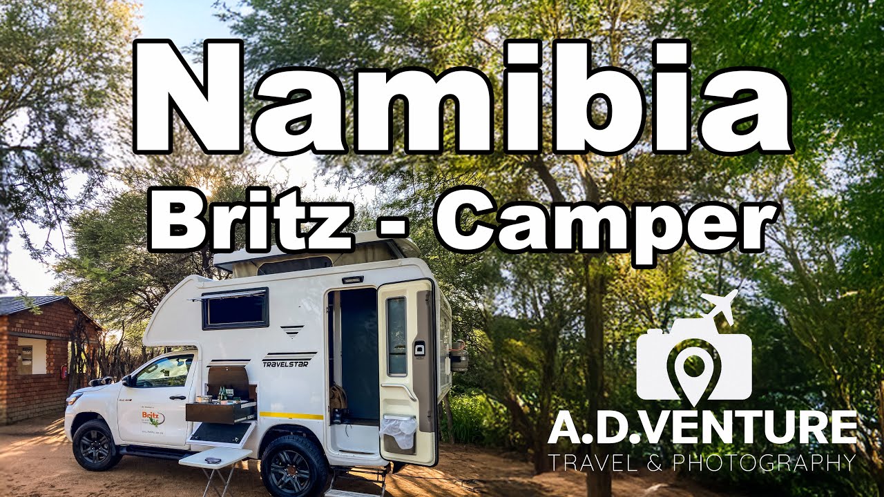 English: Roomtour Toyota Hilux Britz 4WD NAVI Camper - Britz / Maui Namibia / South Africa