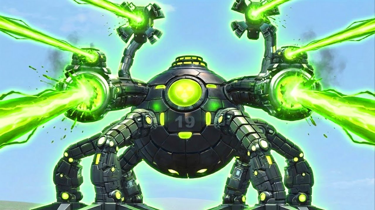 I Building New Radioactive Omnidroid Robot Ultimate V19 in Garry&rsquo;s Mod