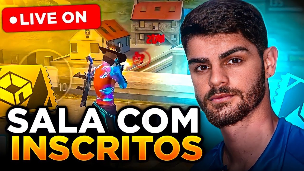 🔥 LIVE FF 🔥 FREE FIRE - AO VIVO 🔥 4X4 + 6X6 COM INSCRITOS 🔥 SALA PERSONALIZADA 🔥 RG REVELA   #200k