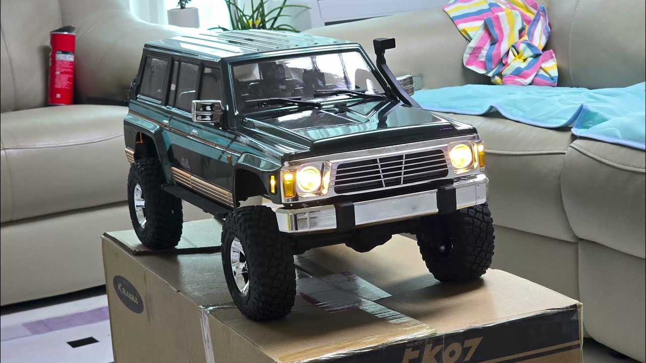 1/7 Scale Rlaarlo TK07 Brushless Unboxing & Offroad Test