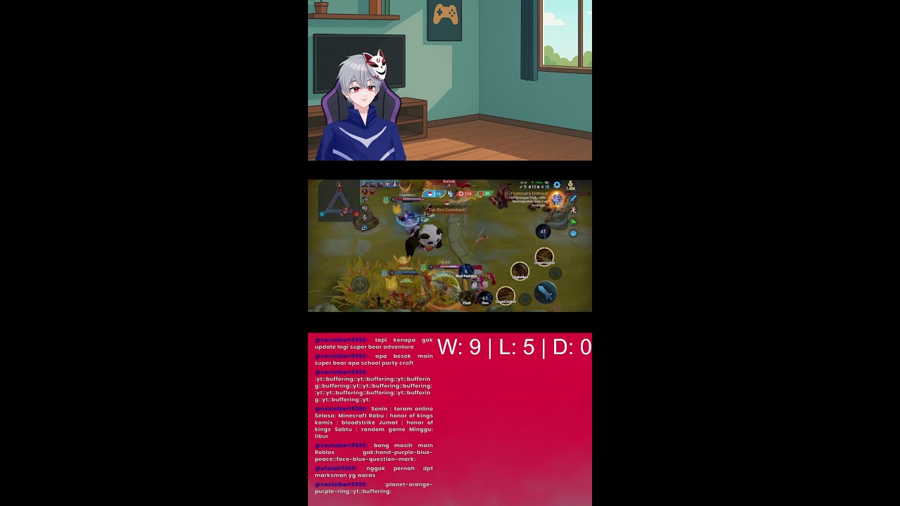 🔴 [ Vertikal ] Honor of Kings - PUSH RANK SEBELUM RESET! Bisa Naik Tier? #honorofkings