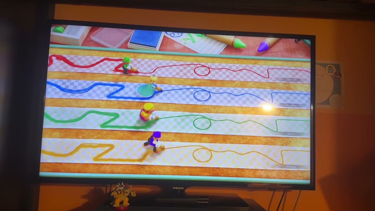 Mario Party Superstars Trace Race
