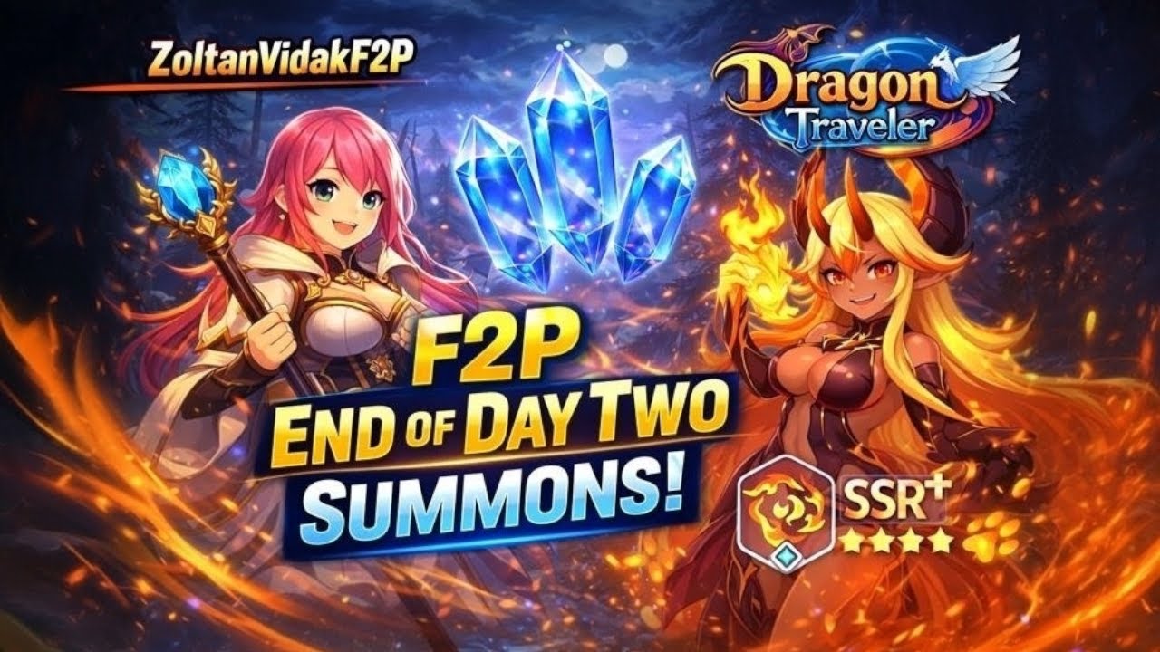 Обзор аккаунта F2P по итогам 2-го дня - Dragon Traveler