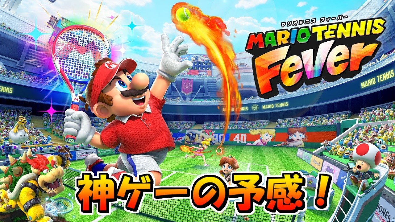 ウサギとパンダに負けたくねえランクマッチフィーバーラケットありマリオテニスフィーバー