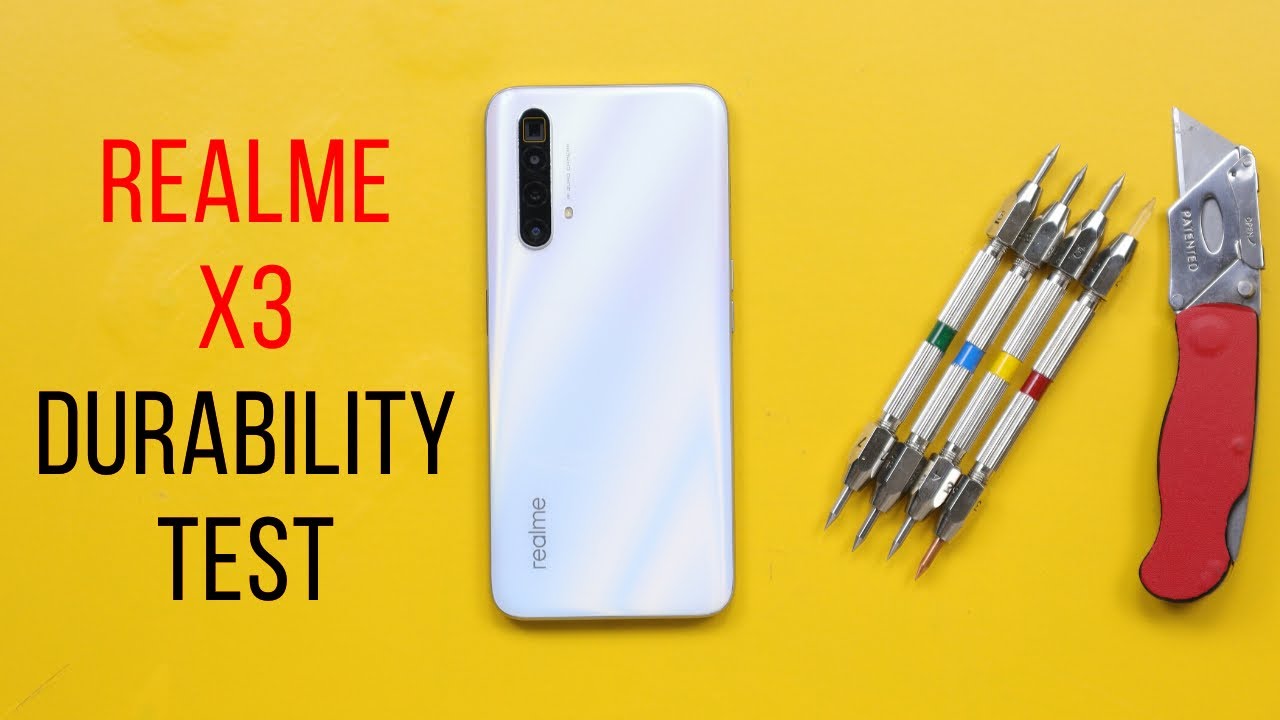 realme X3 Super Zoom Durability Test | SCRATCH WATER BEND DROP | Gupta Information Systems