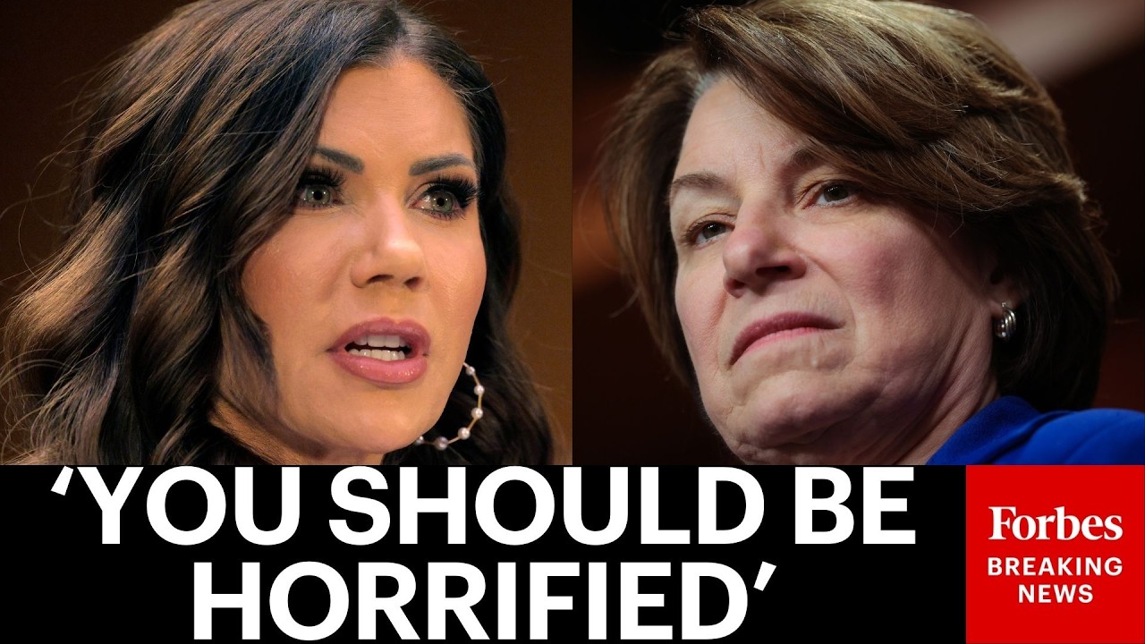 JUST IN: Amy Klobuchar Relentlessly Grills Kristi Noem Over ICE Actions In Minnesota