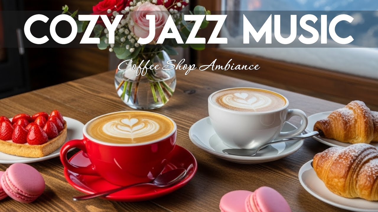 Cozy Jazz Music ☕❄️ Smooth Piano & Gentle Bossa Nova for Good Moods