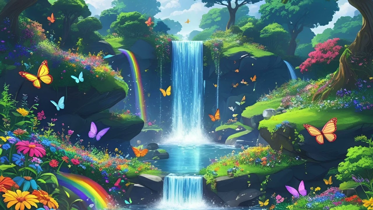 Guided Meditation for Kids - Enjoying the Present Moment 🌈🦋✨