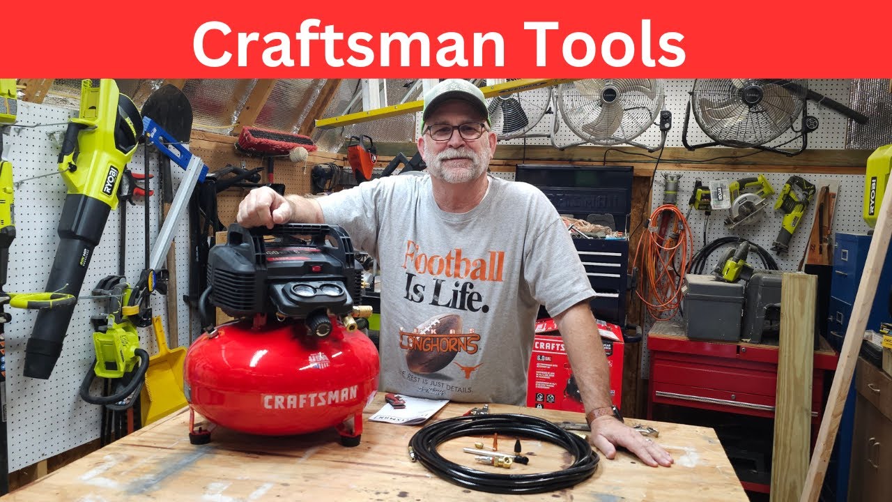 Обзор воздушного компрессора Craftsman