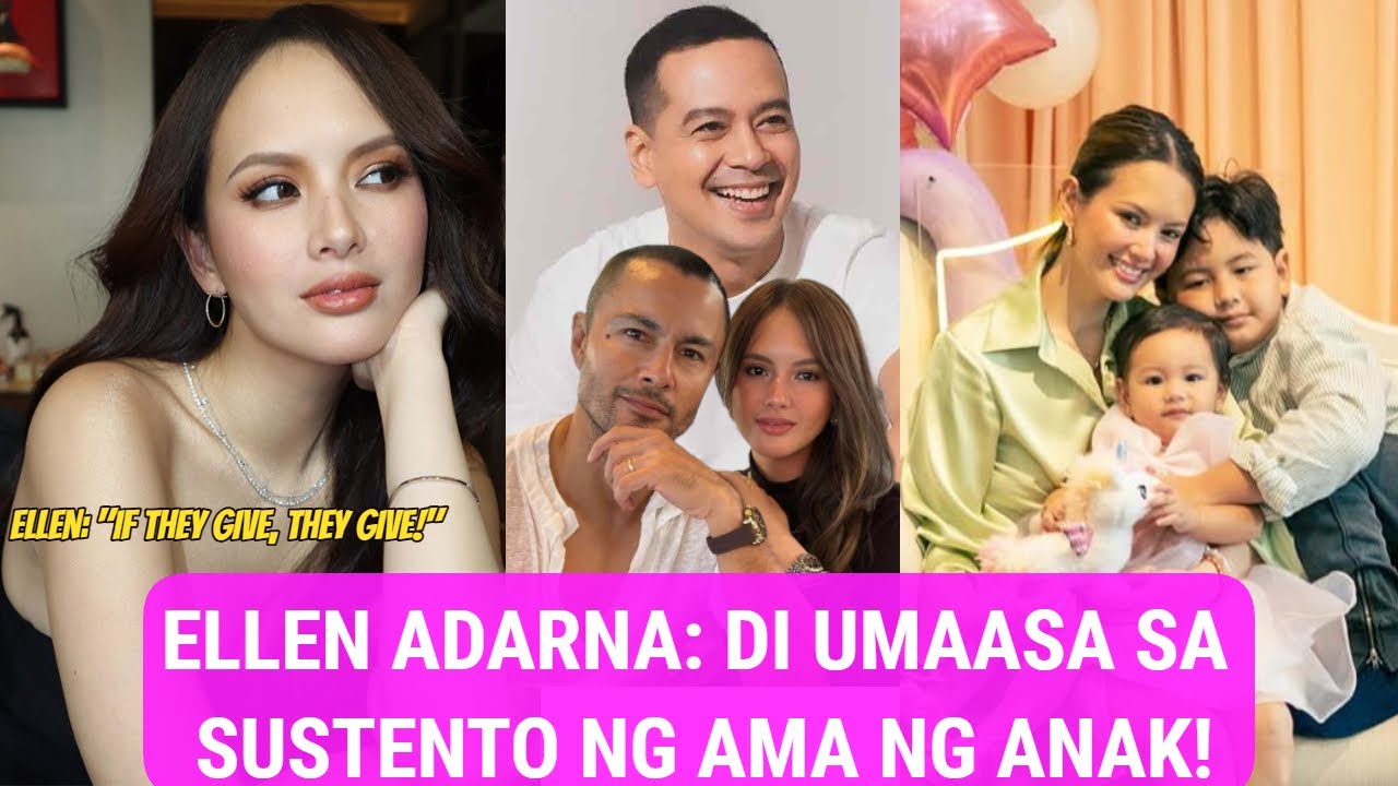 Ellen Adarna, ISINIWALAT NA ang KATOTOHANAN sa Isyu ng SUSTENTO nina JOHN LLOYD at DEREK sa mga ANAK
