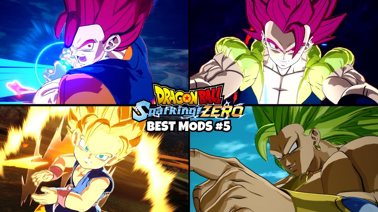 Best Characters & Costumes Mods #5 | Dragon Ball: Sparking! ZERO