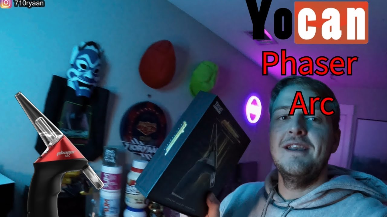 Yocan black Phaser Arc Unboxing And Review!