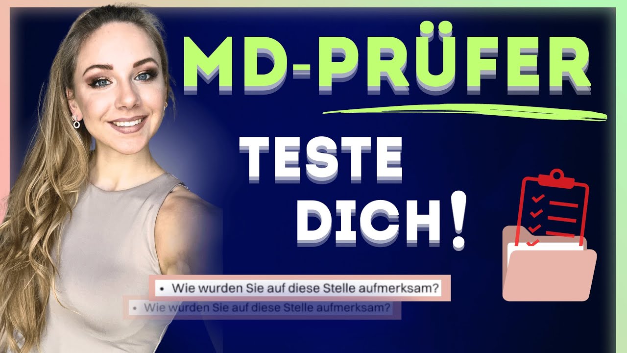👔🩺 SCHAFFST DU Aufgaben des MDK?? Prüfung MDK Gutachter üben mit echten Aufgaben & Lösungen
