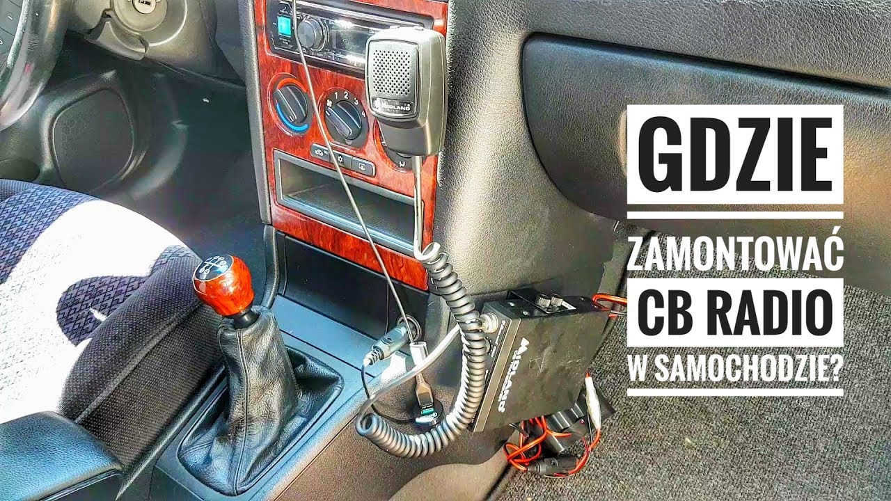 Montaż CB Radia w samochodzie Opel Astra G | ForumWiedzy