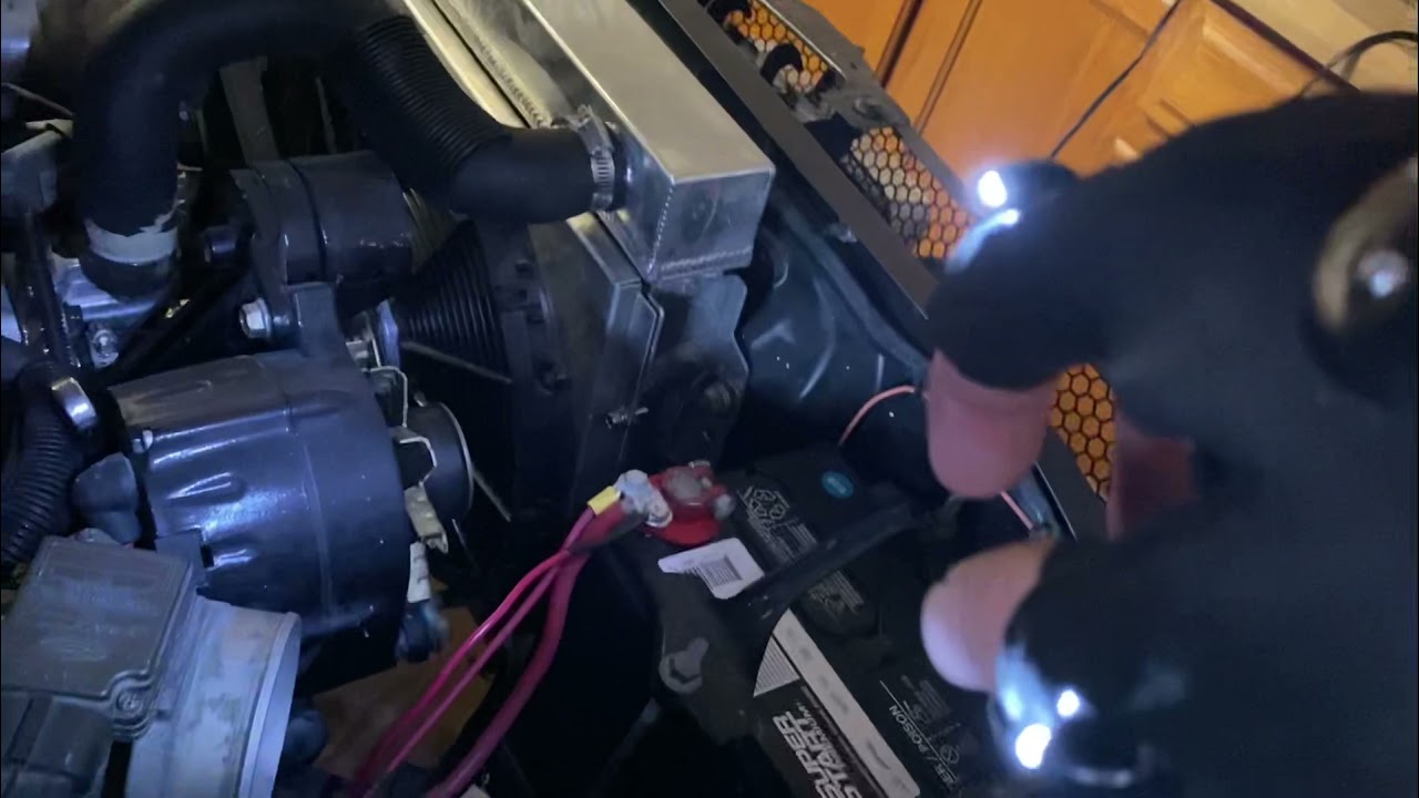 65 Mustang mechanical vs electric fan. Part 3.