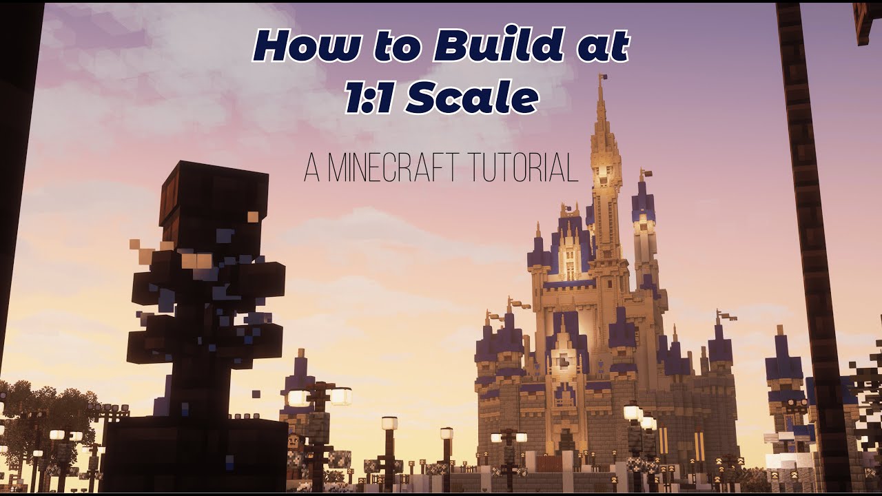 How to Build at 1:1 Scale in Minecraft | Create Real Life Replicas | MC Imagineers