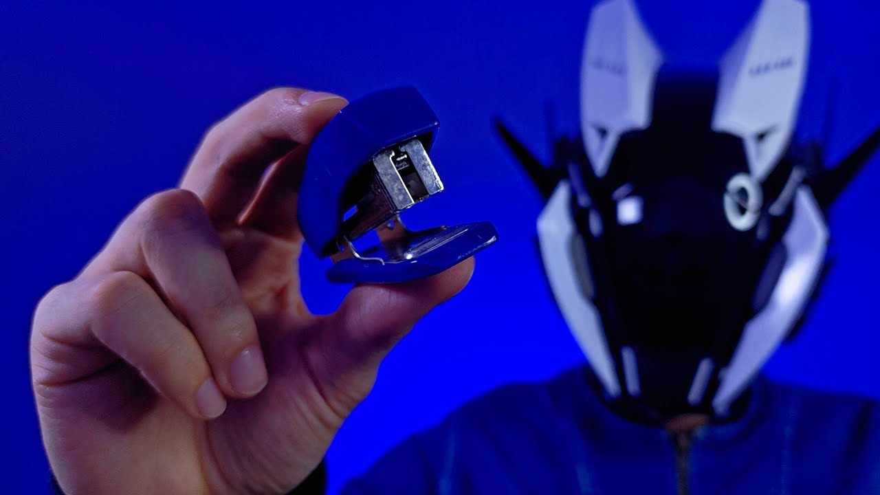 ASMR Engrapadora | Sonido Metálico Preciso y Profundo
