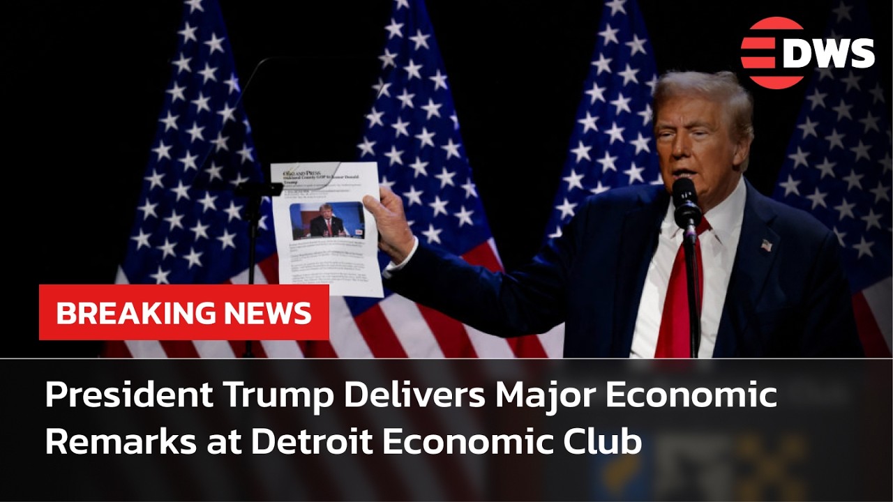 FULL HISTORIC ANNOUNCEMENTS: Trump Reveals Bold Plans at Detroit Economic Club | AC15