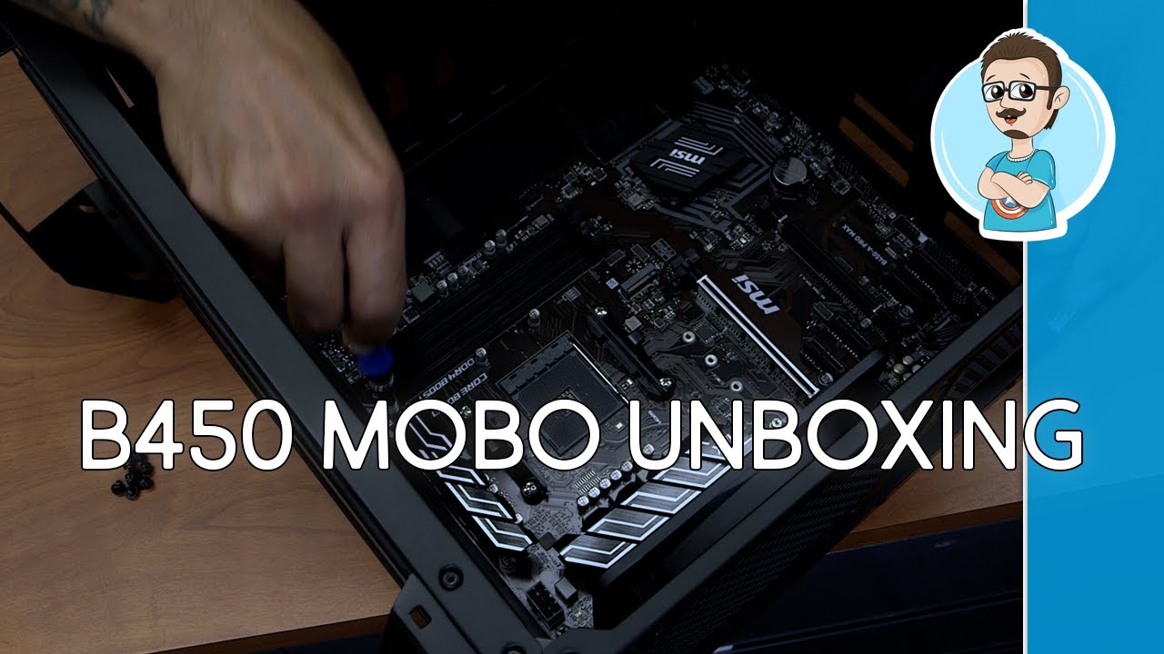 MSI B450 A PRO MAX AM4 ATX Unboxing | Ethereum Mining Build!