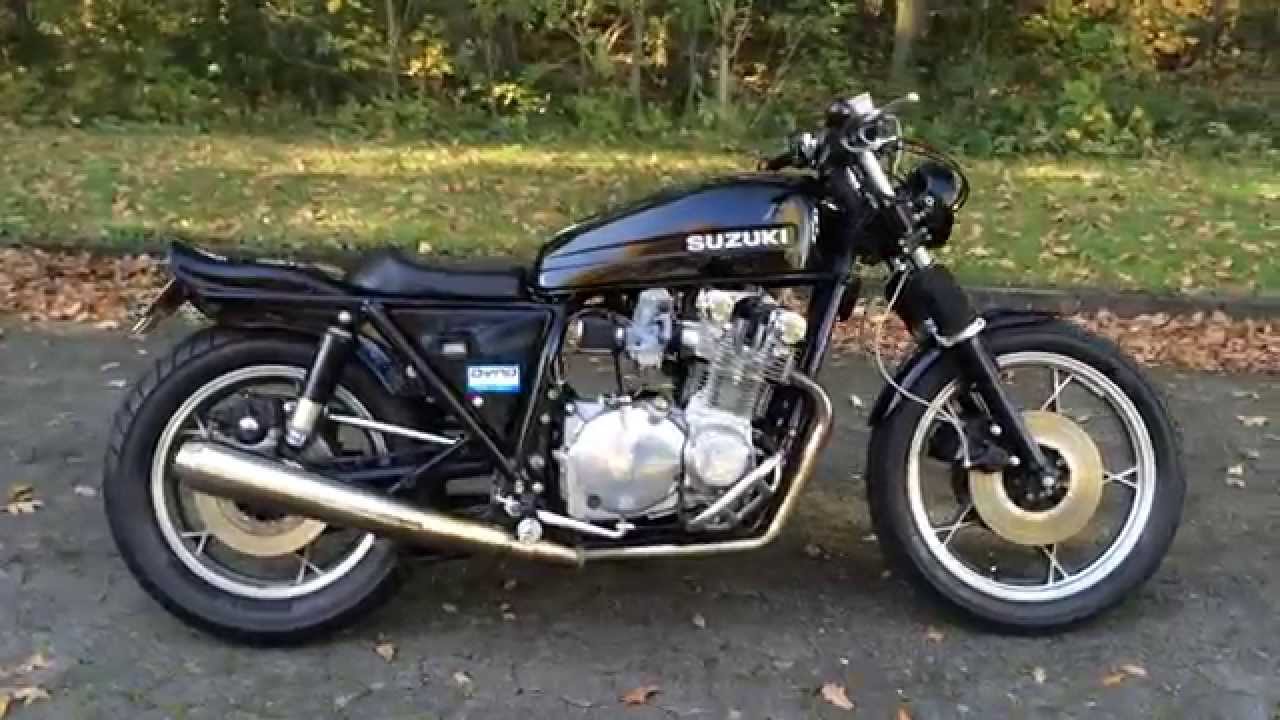 1982er Suzuki GS 1000 Cafe Racer custom (Thuguys Gie&szlig;en)