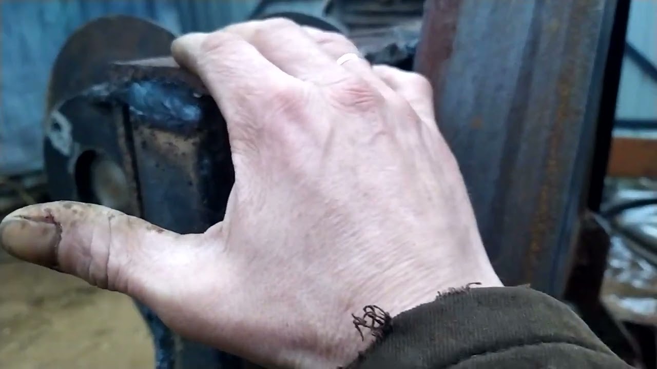 самодельная механическая лебедка от ВОМ