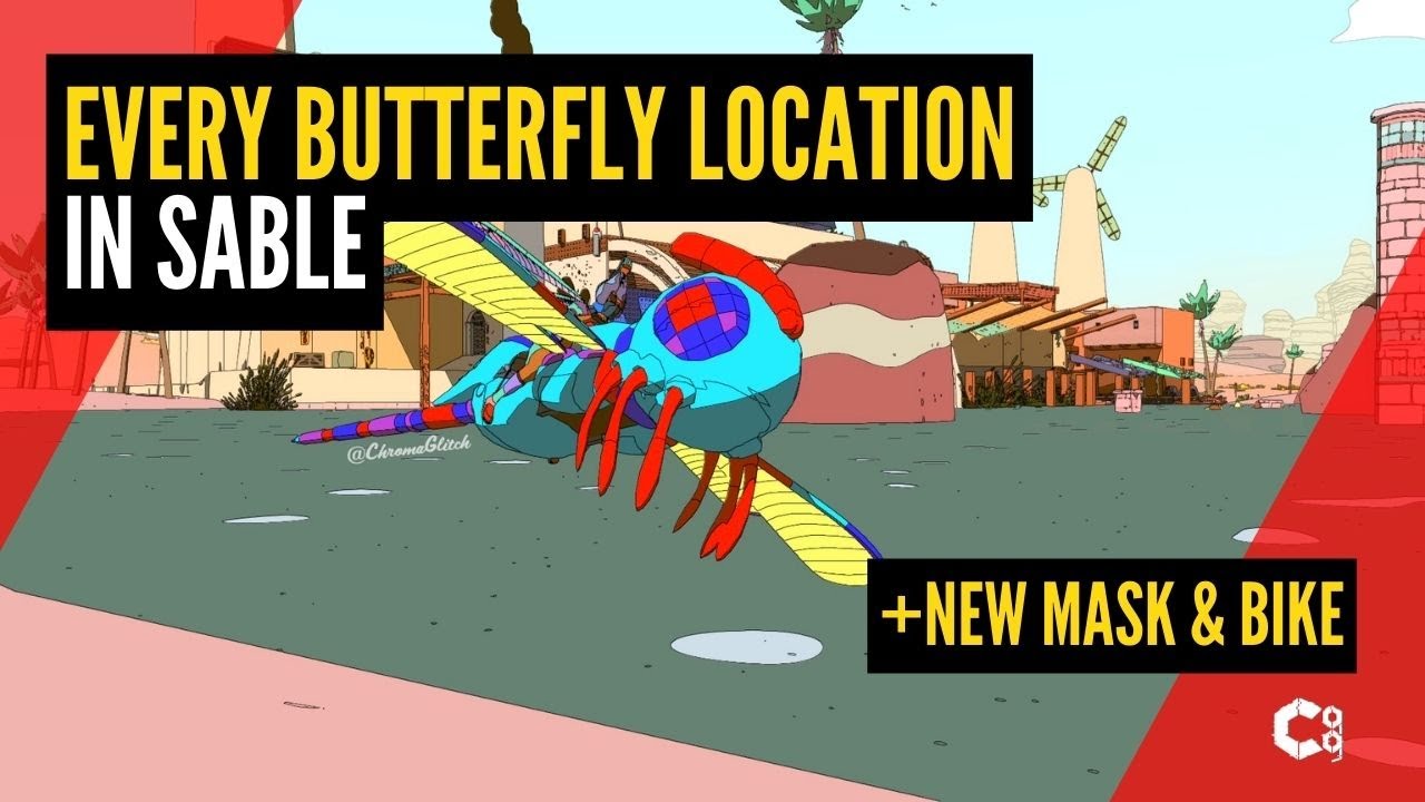 EVERY BUTTERFLY & DRAGONFLY LOCATION in Sable