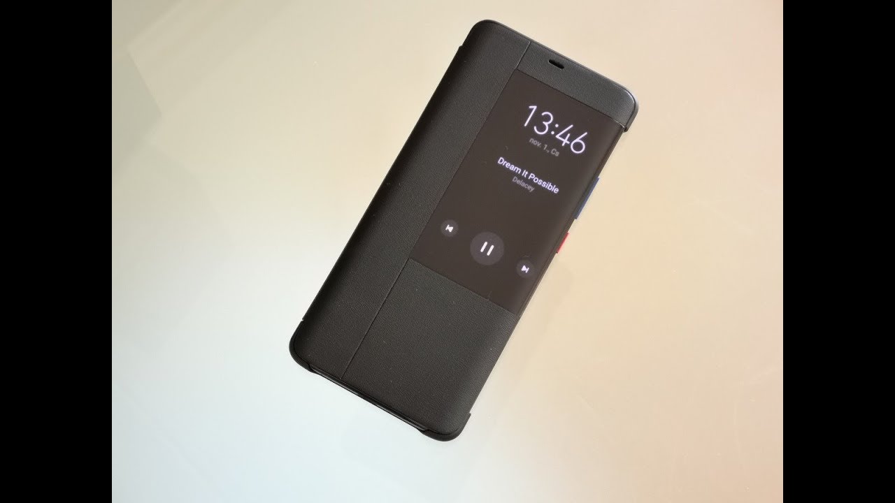 Huawei Mate 20 Pro Smart View Flip Cover tok bemutató videó