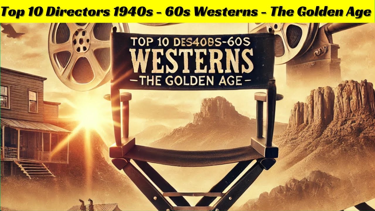 Top 10 Directors 1940s - 60s Westerns - The Golden Age