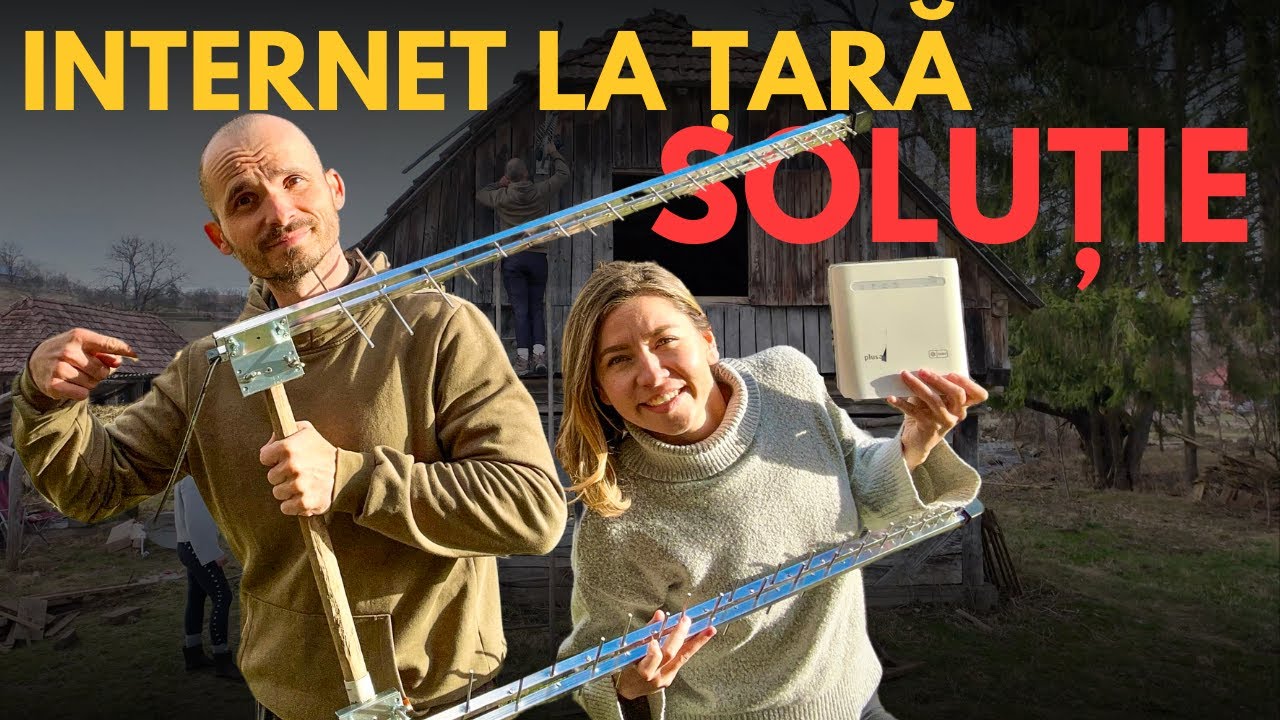 📡 Cum am făcut să avem INTERNET la SAT? #viatalatara