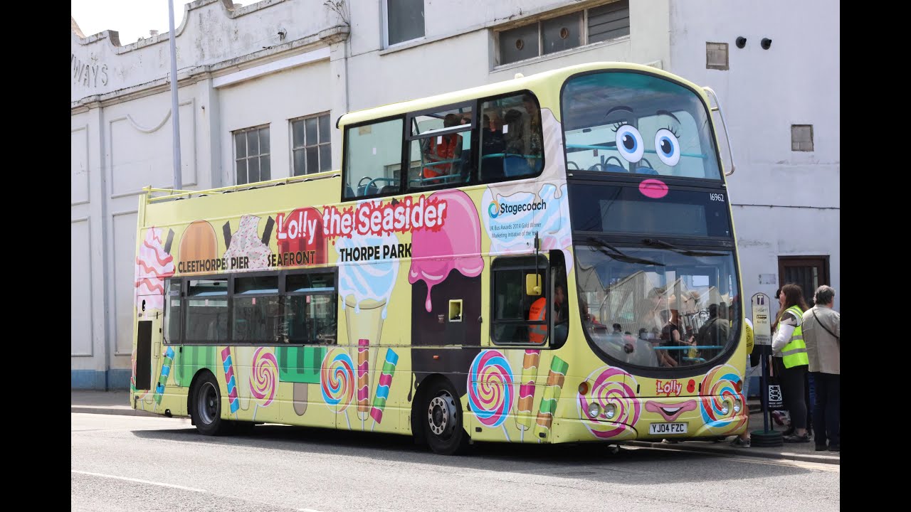 Journey on 16962 (YJ04 FZC)@ Grimsby Bus Depot Open Day Shuttle | Grimsby Depot↺Grimsby Town Centre