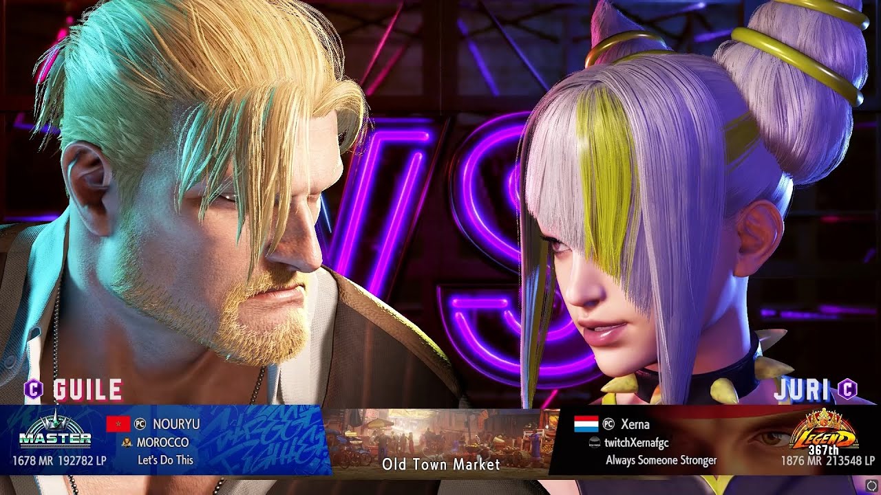 NOURYU (Guile) vs Xerna (Juri) Ranked Match SF6
