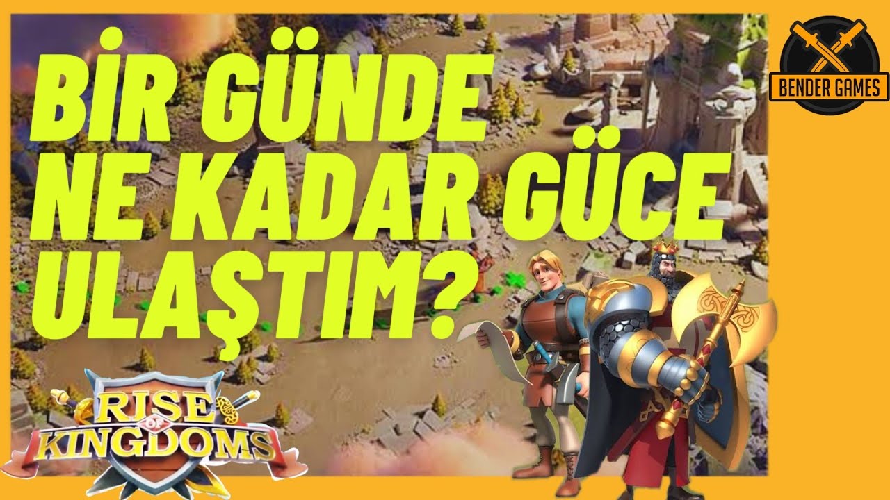 BİR GÜN DE PARA YATIRMADAN NE KADAR GÜCE ULAŞTIM | Rise of Kingdoms