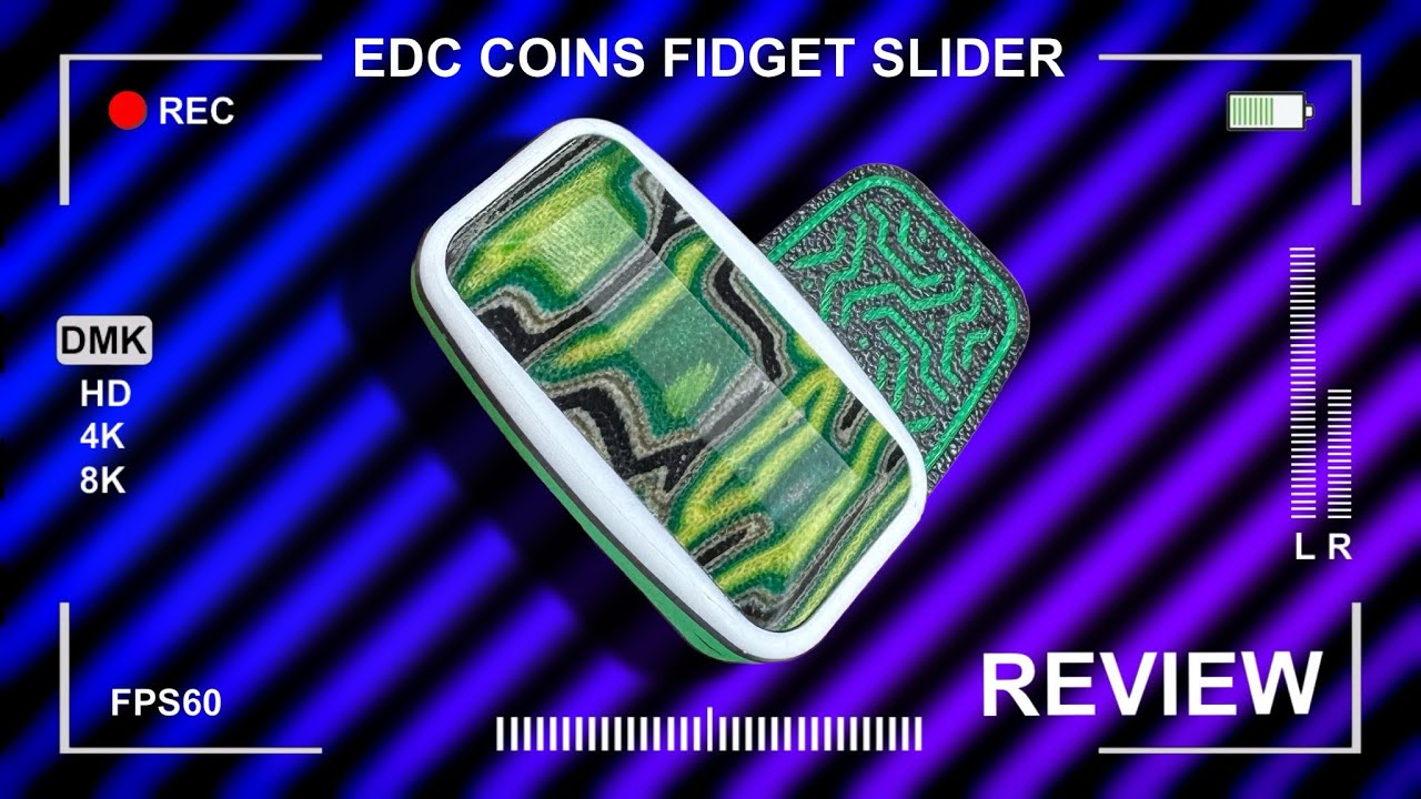 Reviewing the EDCcoins 3D Printed Fidget Slider