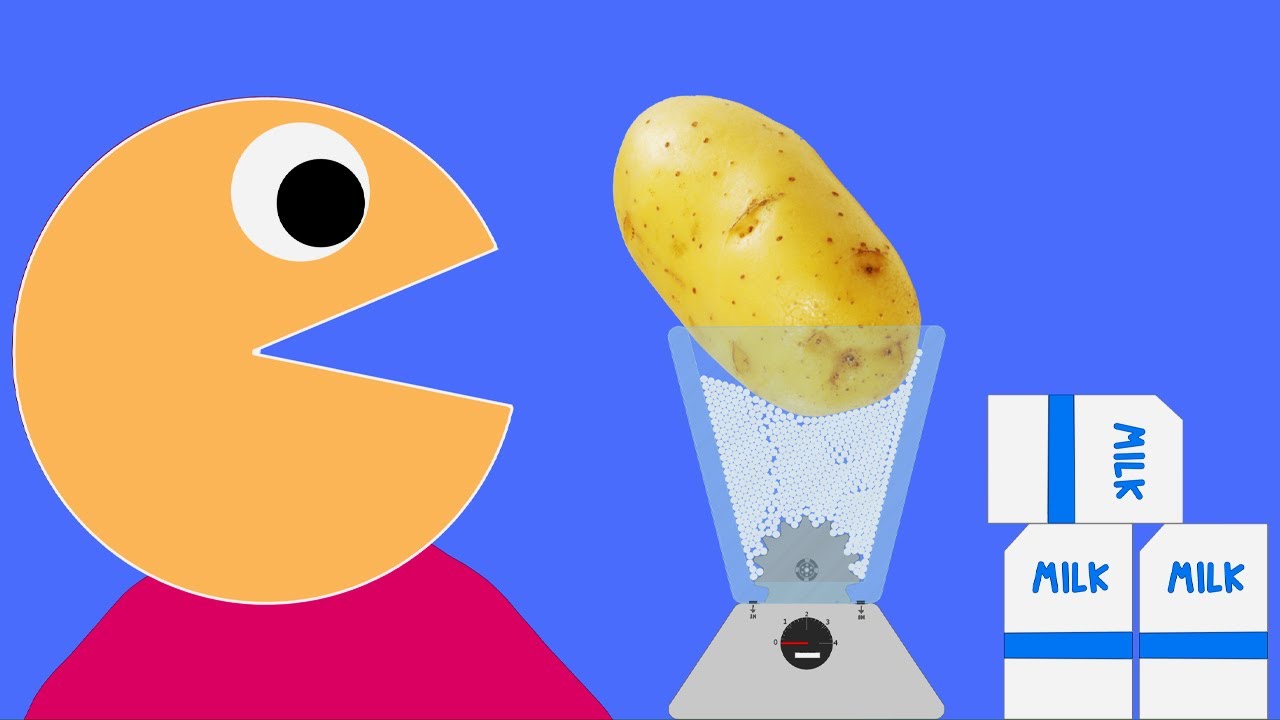 Algodoo | Potato Milkshake