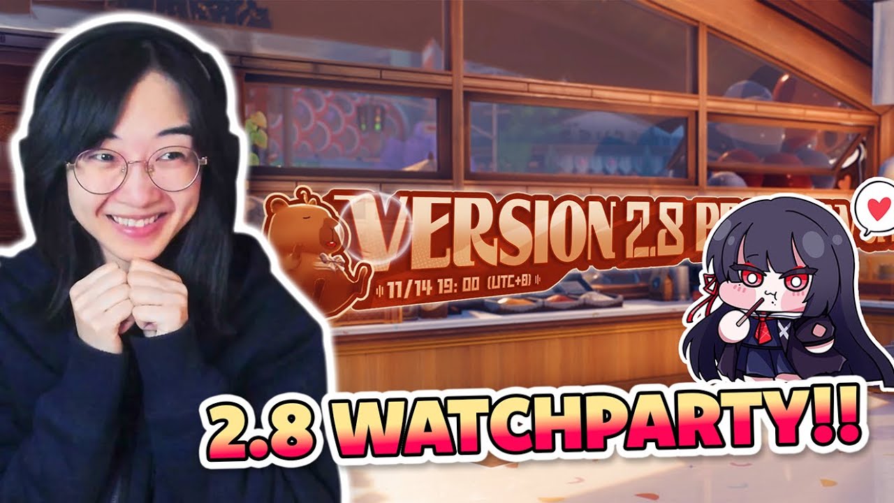 🔴LIVE! WHAT'S NEXT!!!?!?!? 2.8 LIVESTREAM WATCHPARTY!!!!! REACTION REACTION | Wuthering Waves