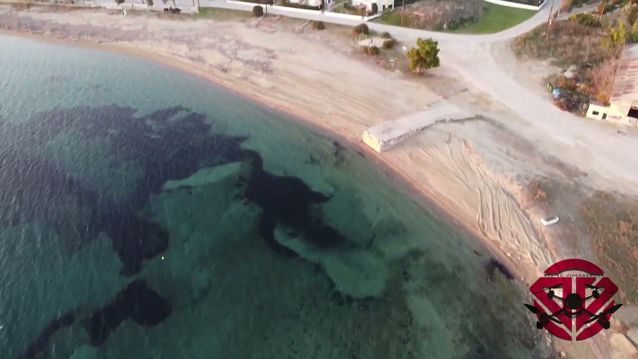 Kalives Halkidiki from above (HD) | Καλύβες Χαλκιδικής από ψηλά (HD) #dji #djimini #videography