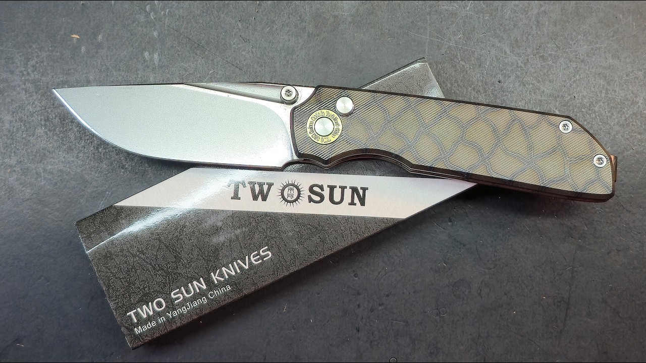 Twosun TS588 #timbersedgeknives #knifedisassembly