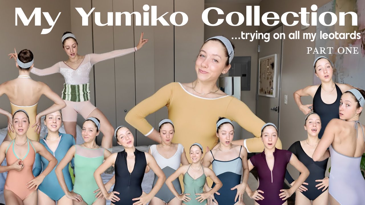 my Yumiko collection | trying on ALL of my leotards PART ONE | @Linjer jewelry