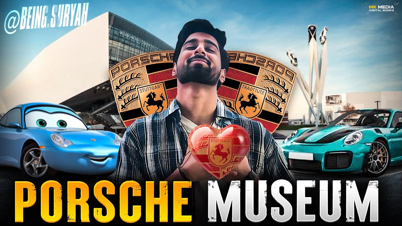 Porsche Museum || Vlog-20 || Stuttgart || Germany || Telugu