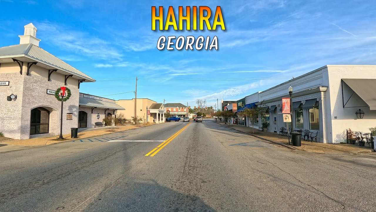Hahira Georgia Driving Through