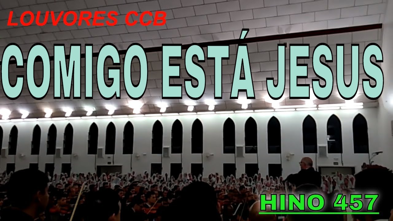 ENSAIO BONFIM CABREÚVA HINO 457 COMIGO ESTÁ JESUS