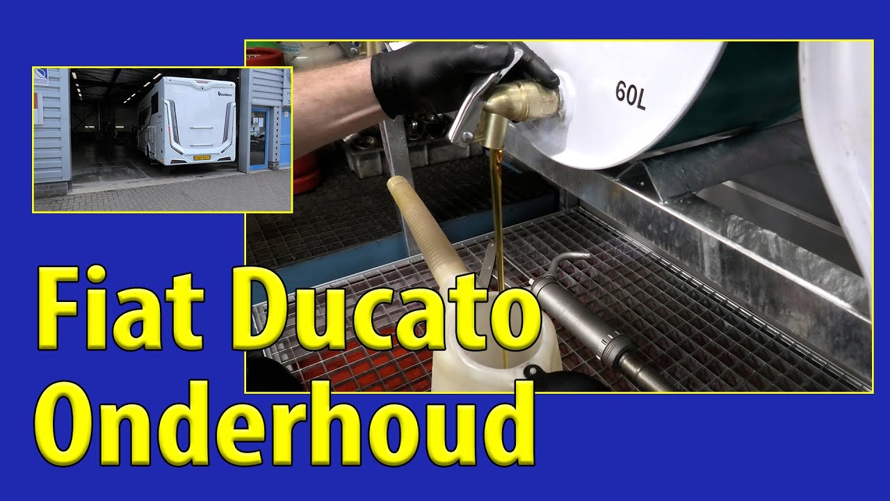 Camper TV 231 Onderhoudsbeurt Fiat Ducato