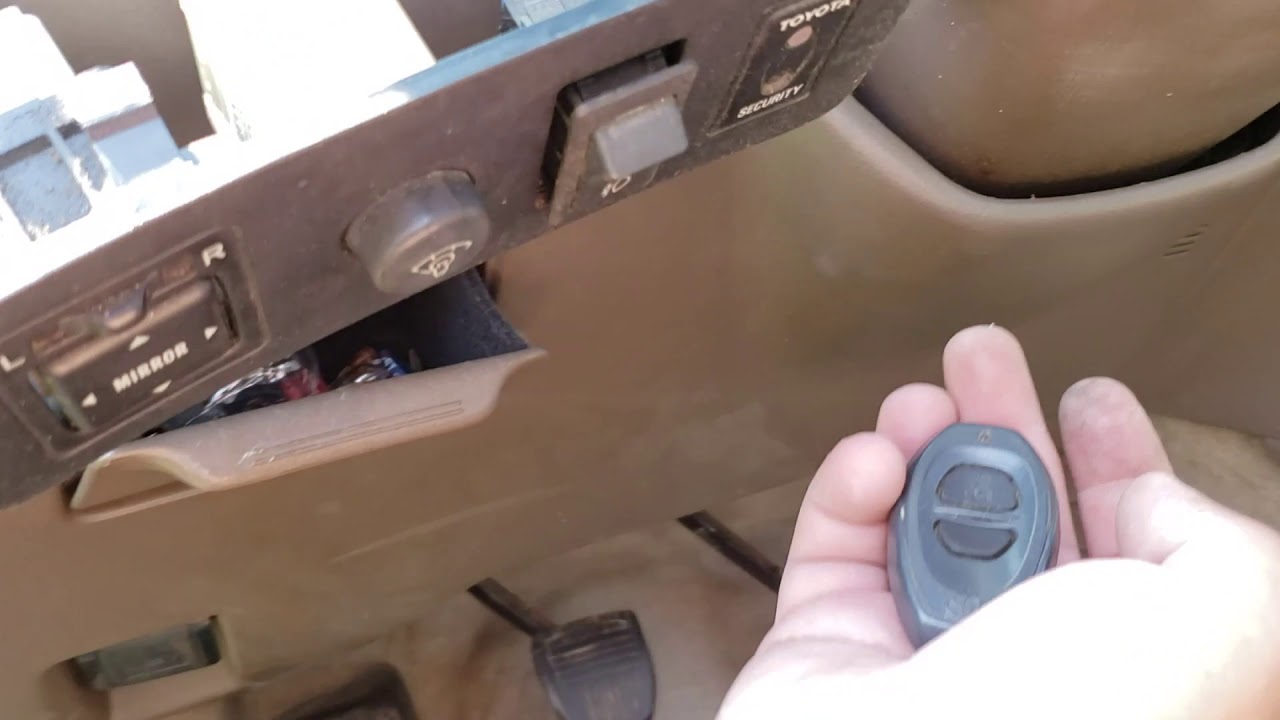 Toyota VIP RS 3000 remote programming