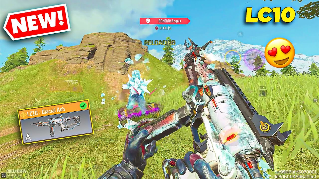 *NEW* LEGENDARY LC10 – GLACIAL ASH 😍 IN COD MOBILE 