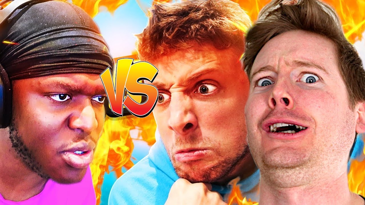 KSI vs W2S in GTA V REACTION